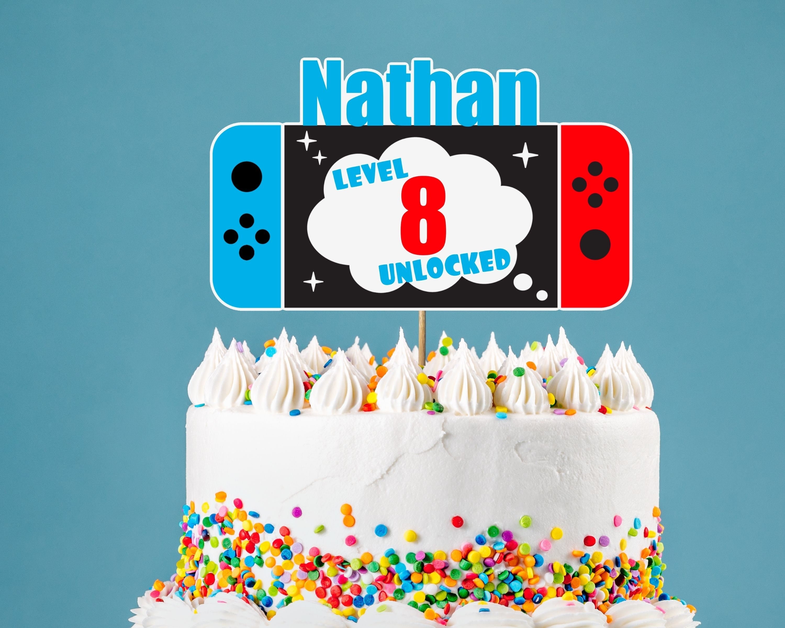 Video gamers cake | Video game cakes, 13 birthday cake, Themed cakes