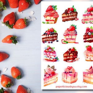 Fruit Cake Sticker 