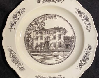 Plato llano Wedgwood Miss Porter's Colony