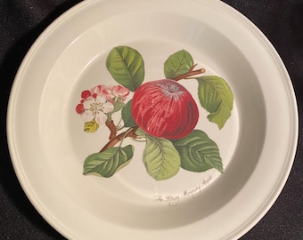 Vintage Portmeirion Hoary Morning Apple Pie Plate