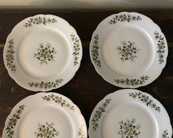 Juego de 4 platos para pan Inka Seltmann Weiden Bavaria BARLOW