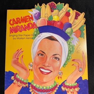 Vintage Carmen Miranda paper dolls NEW