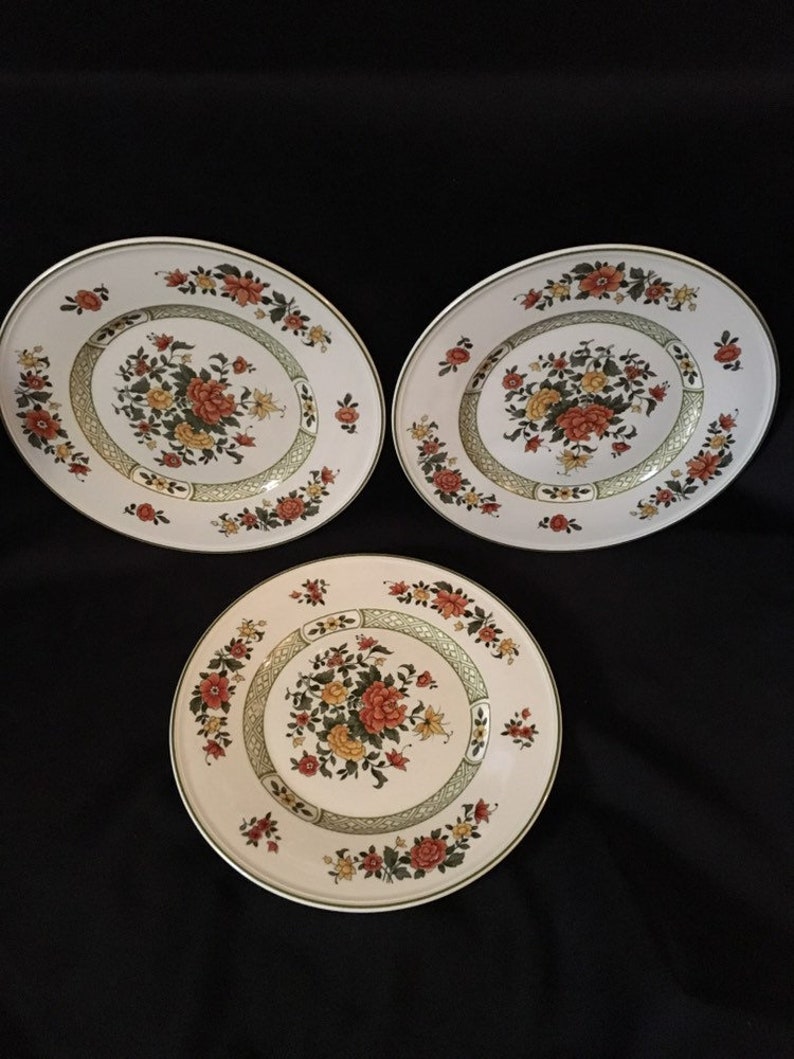 3 Villeroy & Boch Summer Day Salad Plates image 1