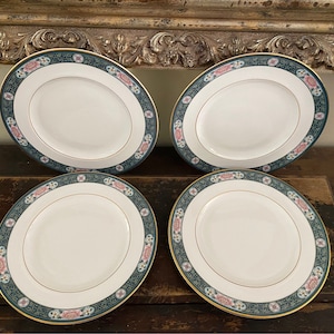 4 Royal Doulton Hartwell Speiseteller nie benutzt