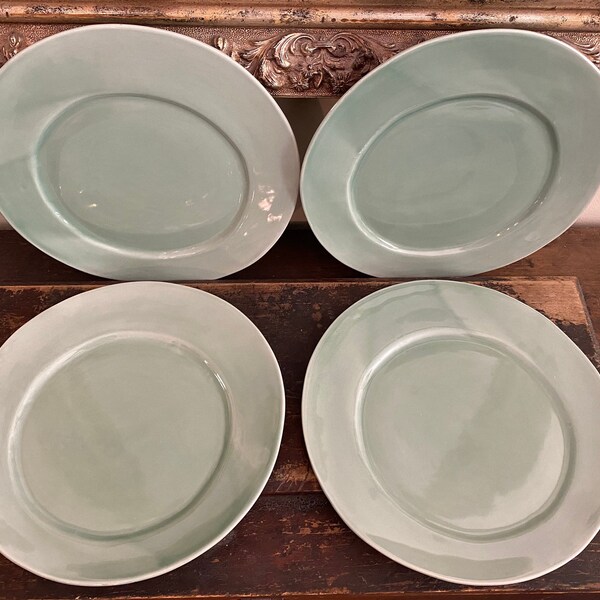 4 Vance Kitira Green 12 1/4” Plates