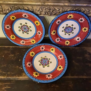 3 Tabletops Unlimited Istanbul Dinner Plates