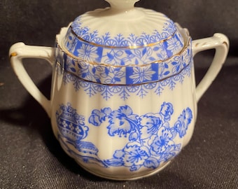 Azucarero Tuppac China Blau con tapa