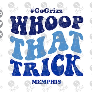 Whoop slang Memphis for Silhouette studio and Cricut design space, cutting files, instant download