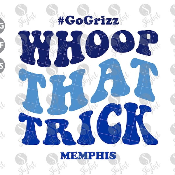 Whoop slang Memphis for Silhouette studio and Cricut design space, cutting files, instant download