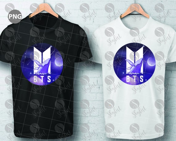 K-pop BTS Purple Whale for Png for Sublimation, Dtg Printing