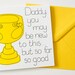 New Daddy handmade greeting Card First Father's Day Card | Etsy