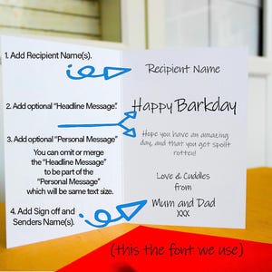 Pet Birthday Card From Pets: Funny Dog & Cat Greeting image 9