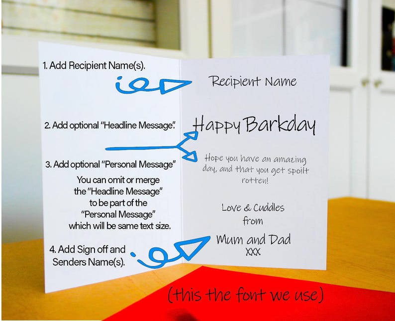 Pet Birthday Card From Pets: Funny Dog & Cat Greeting image 9
