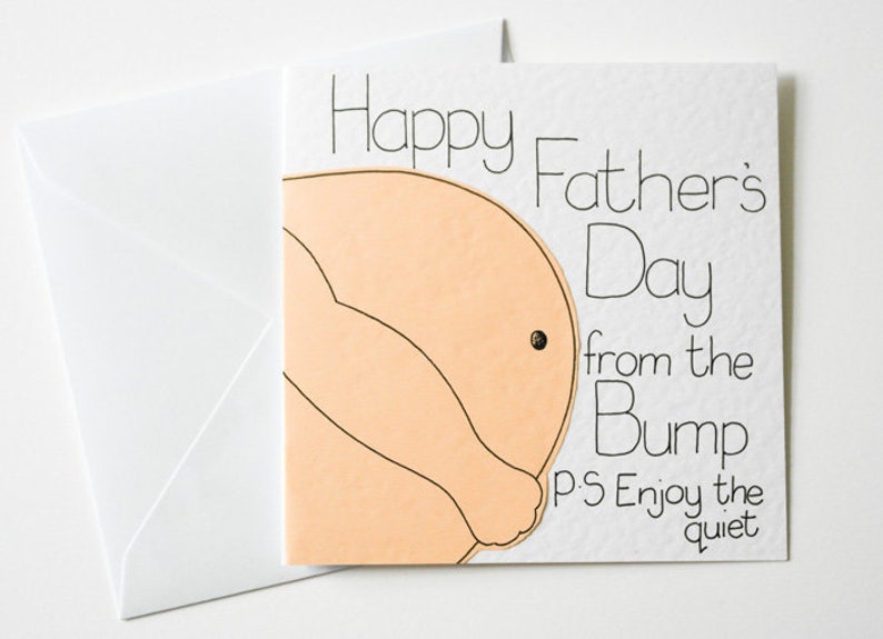 Greeting Card Daddy to Be Father's Day Card New Daddy Etsy