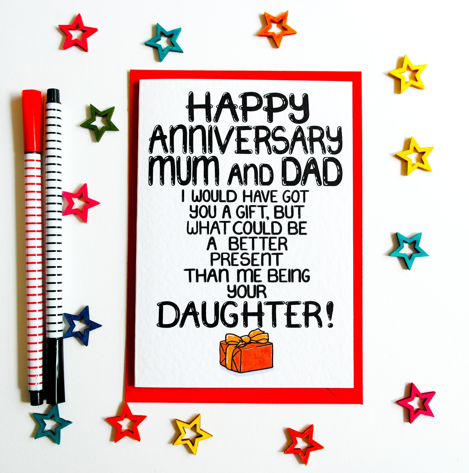 Funny Anniversary Card for Mum and Dad From Daughter Parents - Etsy Funny Anniversary Card for Mum and Dad From Daughter Parents - Etsy