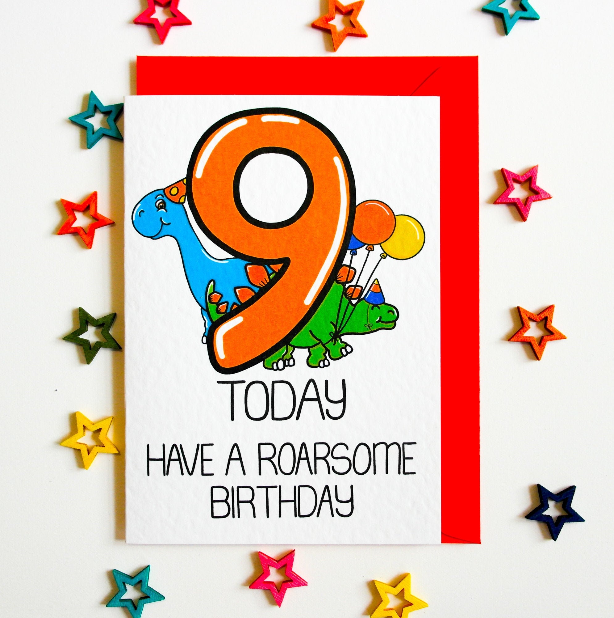 Roarsome Birthday Card Dinosaur Birthday Card Grandson -  Portugal
