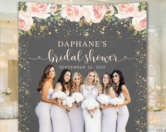 Bridal Shower Backdrop Etsy