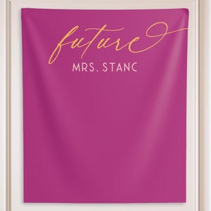 Benutzerdefinierte Farbe Brautdusche Hintergrund, personalisierte Farbe Brautdusche Banner, Braut Brunch Willkommensschild, Brautparty Schild Dekor - BB455