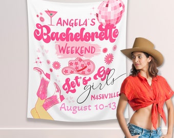 Let's Go Girls Nashville Bachelorette Party, Nash Bash Bachelorette Weekend, Last Rodeo, Bachelorette Party Decor, Bachelorette Gift - BB409