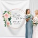 Future Mrs. Backdrop, Greenery Bridal Shower Photo Backdrop, Green ...