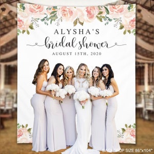 Unique Inverted Colors Floral Print for Weddings and Showers – The