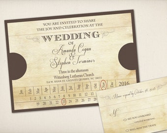 train themed wedding