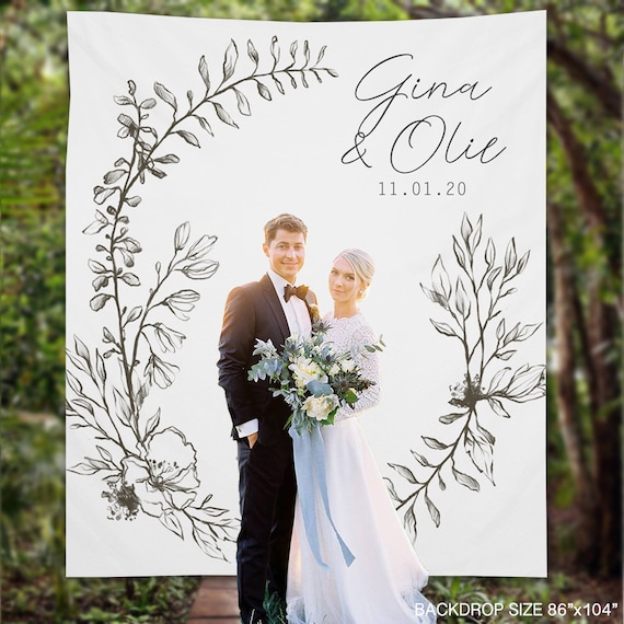 Simple wedding backdrop deals