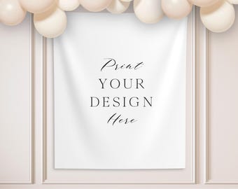 We Print Your Design, Custom Backdrop Printing Service, Large Fabric Sign Printing, Fast Banner Print and Ship, Minimalist Backdrop Prints
