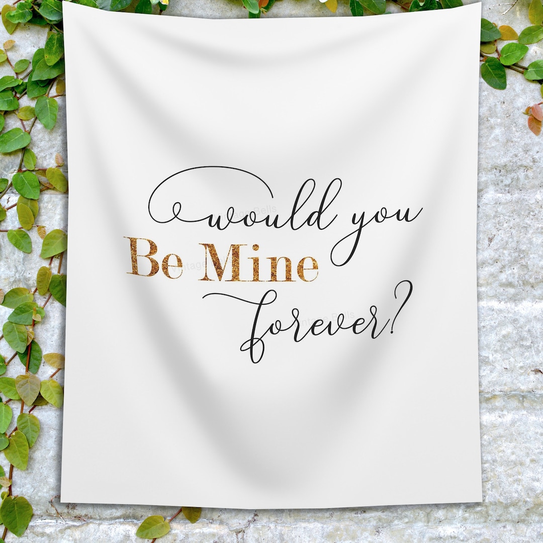 Custom Marriage Proposal Ideas, Marry Me Banner, Wedding Proposal ...