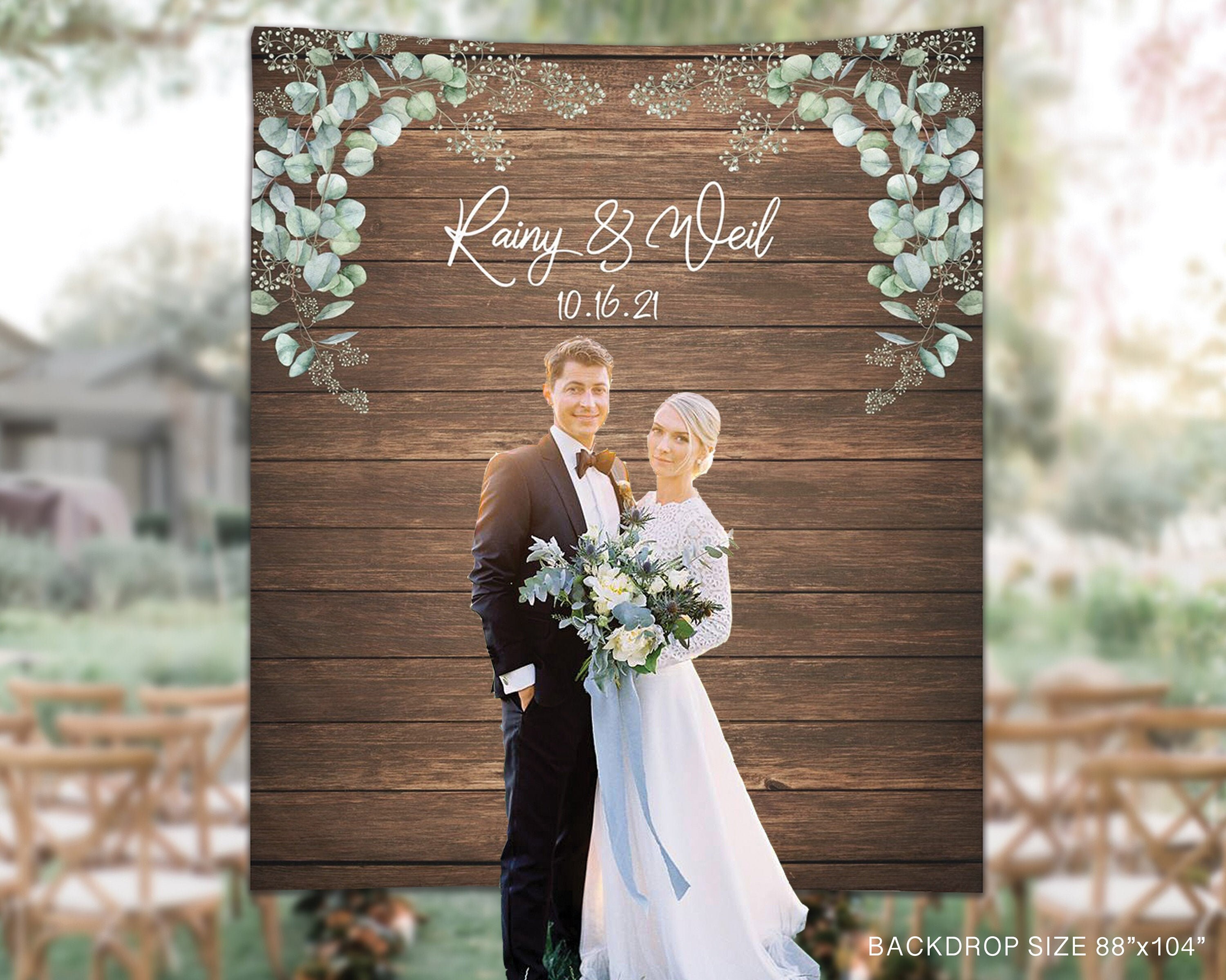 Amazon.com : Greenery Backdrop with Flowers Green Leaf White