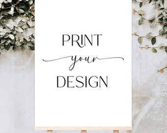 Print Your Design, Upload Your Print File, Custom Design Print, Printed For You, Arch Foam Board, Canvas Sign Printing, Paper Poster Print