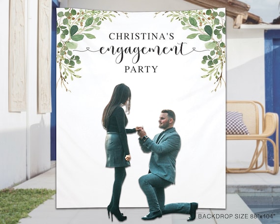 "Just Engaged" Schild Aus Holz-Kunststoff – Foto-Booth Requisite & Deko Für Verlobung, Brautdusche & Junggesellinnenabschied