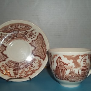 FAIR WINDS DINNERWARE~Alfred Meakin-Staffordshire, England-Permanent Color, Dishwasher Safe