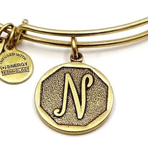 Letter N Bracelet Etsy
