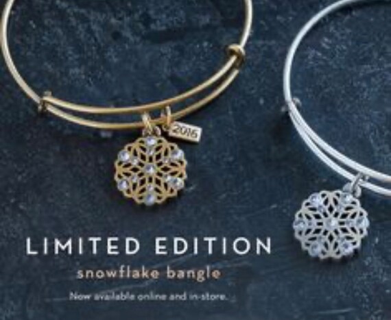 Alex and ani snowflake cheap bracelet