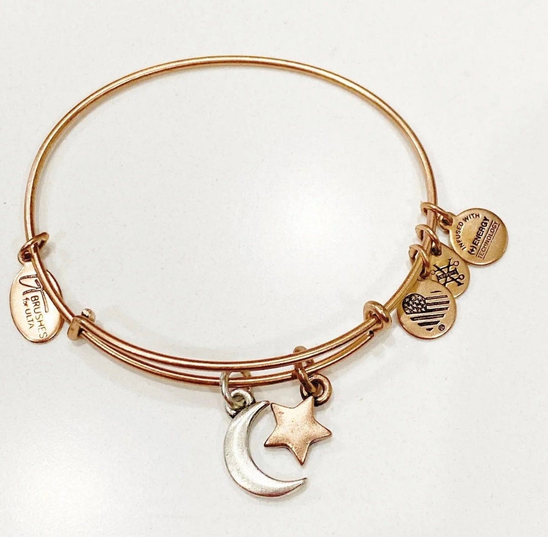 Adjustable Charm Bracelet Alex And Ani Ether Bangle Bracelet - Milkweed  Rafaelian Rose Gold Design Rose Gold Adjustable Bracelet