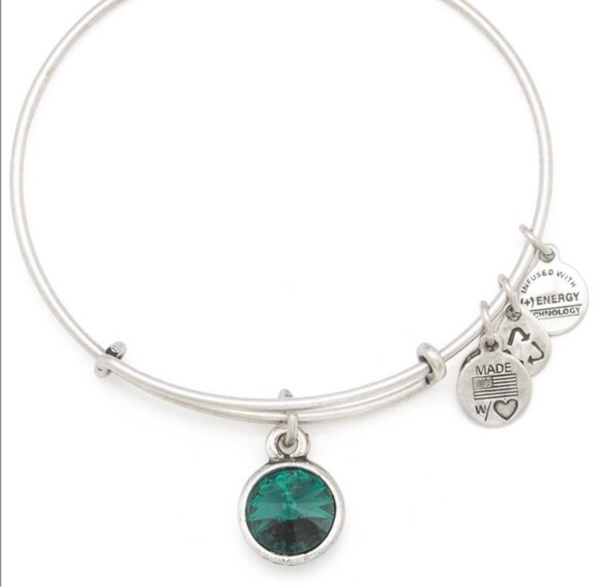 Alex and ani emerald bracelet deals