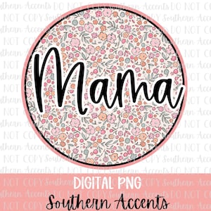 Kwiatowy Mama Dzień Matki Pakiet Kokietka Kokarda PNG Foral Mama Nana Mimi Gigi Babcia PNG