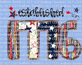 Fundada en 1776 PNG, Diseño de sublimación de camisetas del 4 de julio, 4 de julio, Día de la Independencia de EE. UU., PNG, Estrellas patrióticas de EE. UU., PNG
