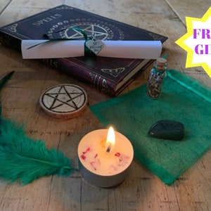 WEALTH SPELL • wealth spell KIT • get money spell ~ wealth and abundance ritual - manifest wealth ~ prosperity spell ~ money spells ~ lotto image 8