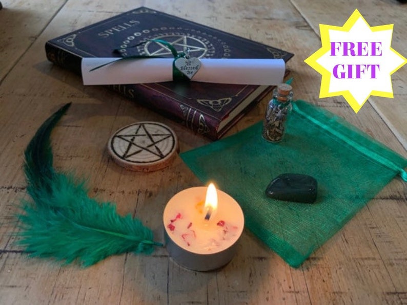 WEALTH SPELL • wealth spell KIT • get money spell ~ wealth and abundance ritual - manifest wealth ~ prosperity spell ~ money spells ~ lotto image 8