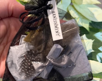 BANISHMENT SPELL • spell kit • real spell • witchcraft • banish enemies • fast banishment spell • magic spells • spell bag • spell work