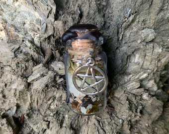 Protection spell jar • protection spell bottle • amulet • talisman • protection charm • banish negativity • remove curse • good vibes