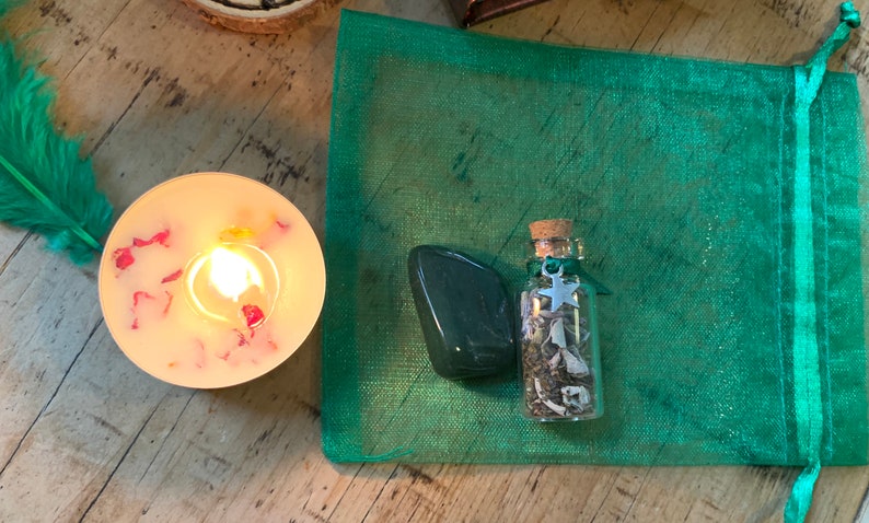 WEALTH SPELL • wealth spell KIT • get money spell ~ wealth and abundance ritual - manifest wealth ~ prosperity spell ~ money spells ~ lotto image 3