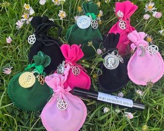 MOJO Bag | charm spell bag | talisman | spell bag | witches charm | witches mojo bag | Gris Gris bag (spray included)
