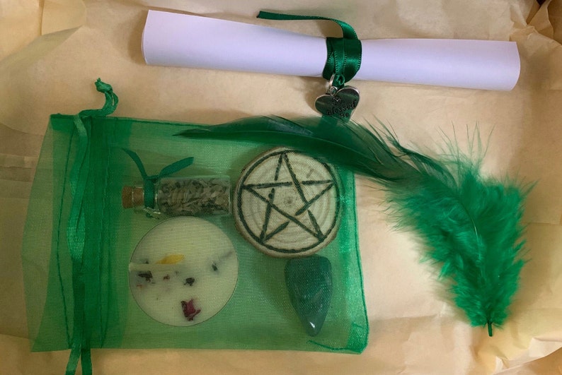 WEALTH SPELL • wealth spell KIT • get money spell ~ wealth and abundance ritual - manifest wealth ~ prosperity spell ~ money spells ~ lotto image 6