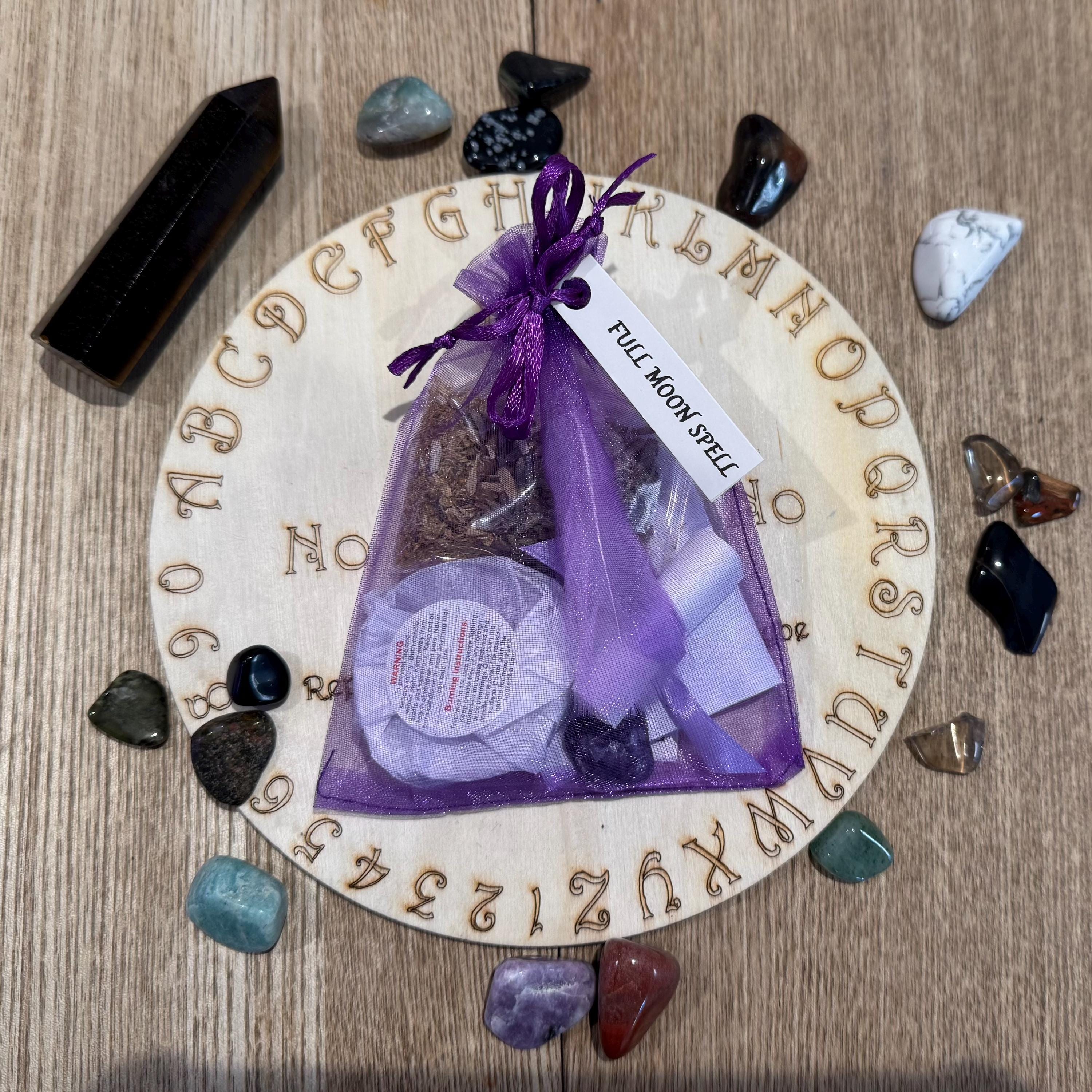 Full moon spell ~ full moon ritual ~ moon ritual kit ~ pagan moon ritual ~ moon witch ritual ~ celestial ritual ~ moon affirmation ~ witchy