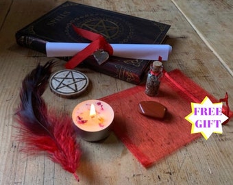 LOVE SPELL • love spell kit • real love spell • witchcraft • spell magick • witch gift • magic spells • powerful • spell kits • spell bag