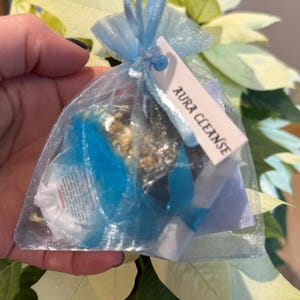 AURA CLEANSE spell kit • real spell • aura spell • witchcraft  • spell kit • spell bag • purification spell •  powerful spell • spell work