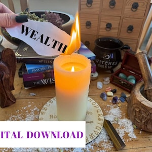 WEALTH SPELL, real spell, real witch, money spell, abundance spell, prosperity spell, witchcraft, get rich spell, cast a spell